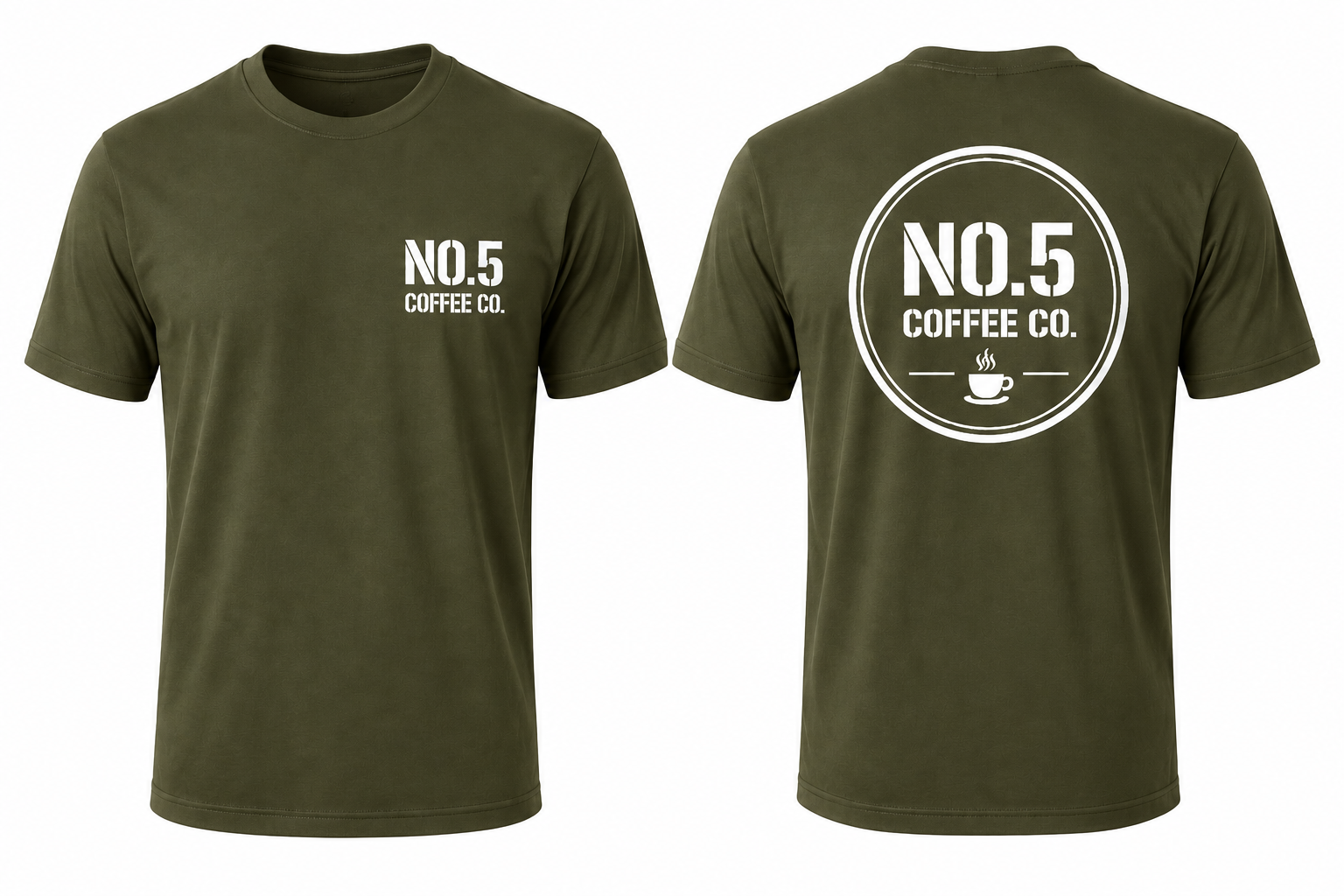 NO.5 Coffee Co. Adventure T-Shirt